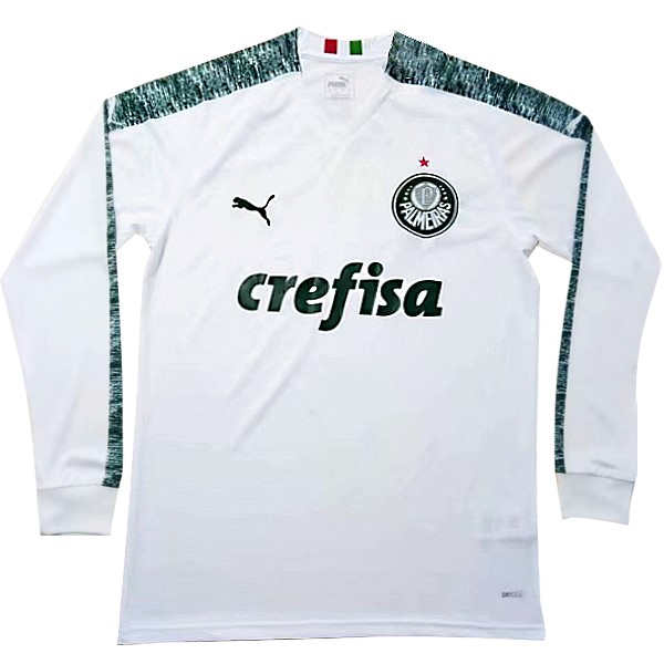Camiseta Palmeiras Segunda equipo ML 2019-20 Blanco